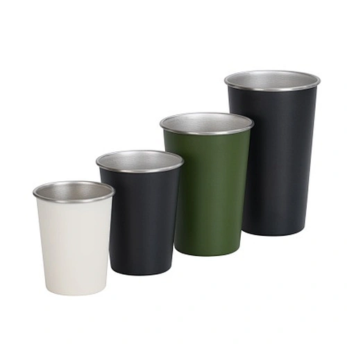 260 ml 350 ml 500 ml 700 ml single wall stainless steel beer,tea, coffee cups
